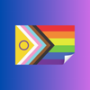 LGBTQIA+ Flagge | LGBTQIA+ Sticker | 25er Pack